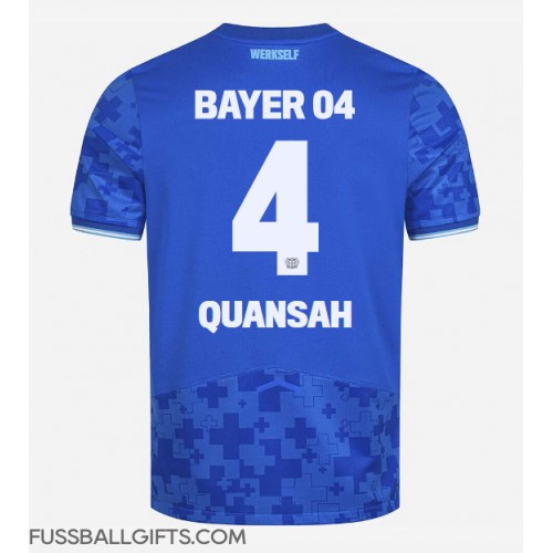 Bayer Leverkusen Jarell Quansah #4 Fußballbekleidung 3rd trikot 2025-26 Kurzarm